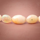 7x6-17x11mm Ethiopian Opal Plain Nugget Beads 18 inch 44 pieces AA - Beadsofcambay.com