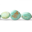 7x6-17x17mm Persian Turquoise Plain Nugget Beads 18 inch 40 pieces - Beadsofcambay.com