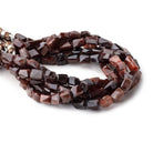 7x6-8x7mm Cat's Eye Scapolite Faceted Nugget Beads 8 inch 20 pieces - Beadsofcambay.com