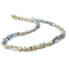 7x6-9x6mm Mystic Kyanite Plain Oval Beads 16 inch 49 pieces - Beadsofcambay.com