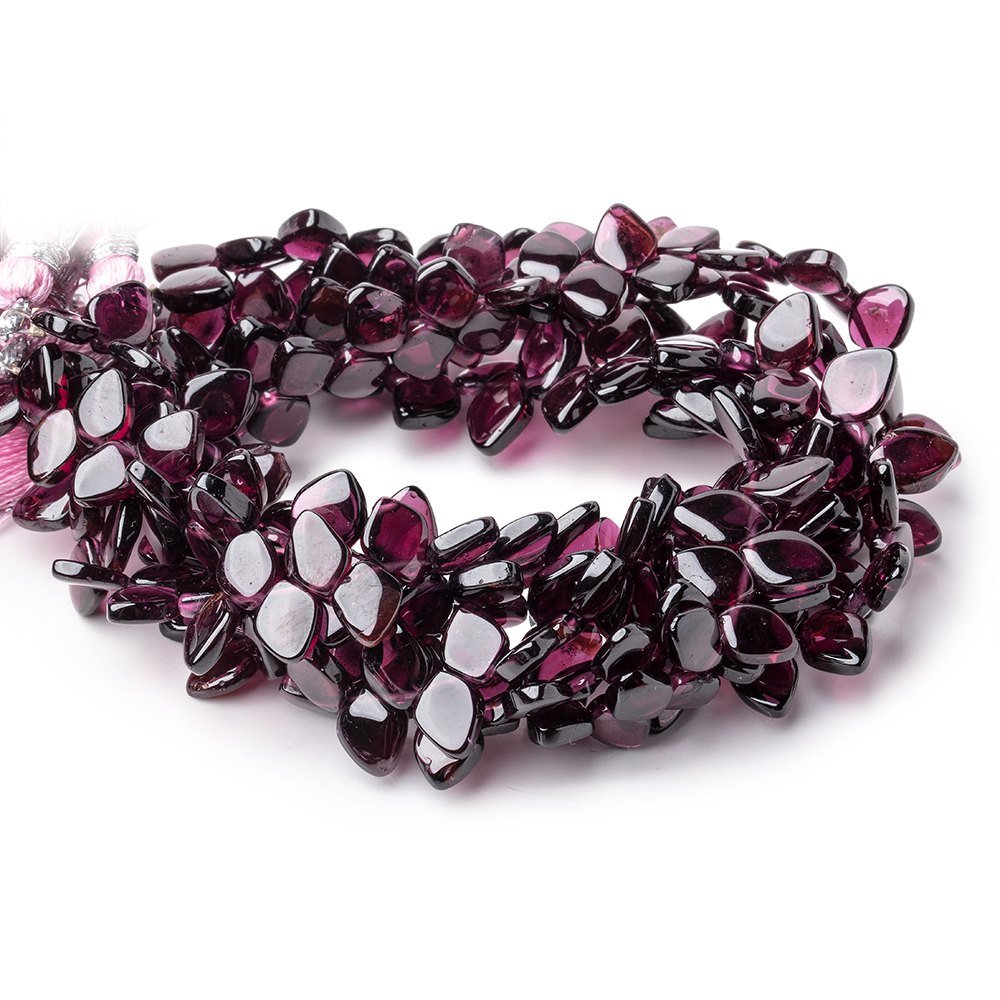 7x6mm Rhodolite Garnet Plain Kite Beads 7.5 inch 54 pieces - Beadsofcambay.com