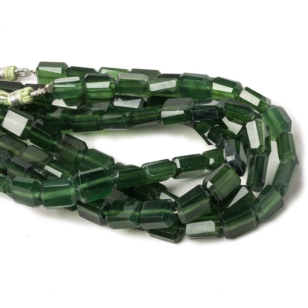 9.5x8-10x8.5mm Serpentine Bevel Faceted Rectangles 7.75 inch 20 beads AAA- Beadsofcambay.com