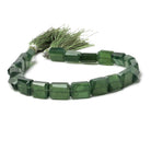 9.5x8-10x8.5mm Serpentine Bevel Faceted Rectangles 7.75 inch 20 beads AAA - Beadsofcambay.com