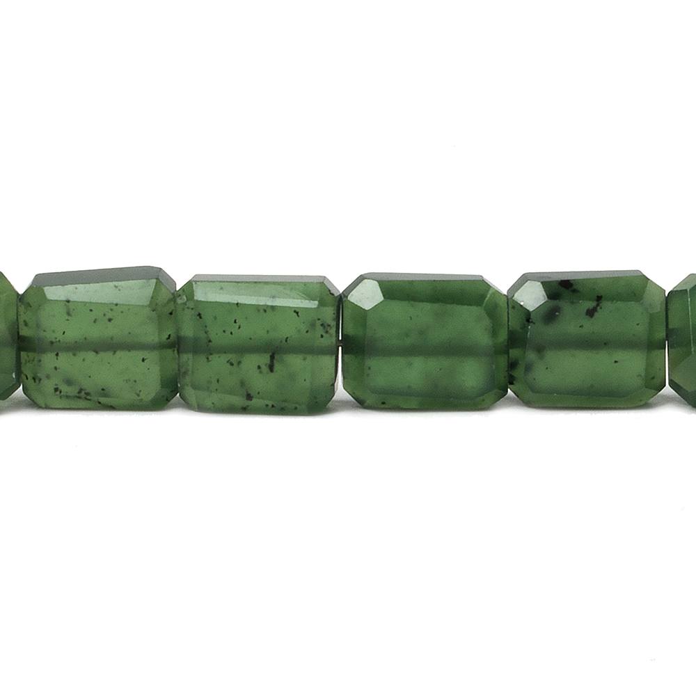 9.5x8-10x8.5mm Serpentine Bevel Faceted Rectangles 7.75 inch 20 beads AAA - Beadsofcambay.com