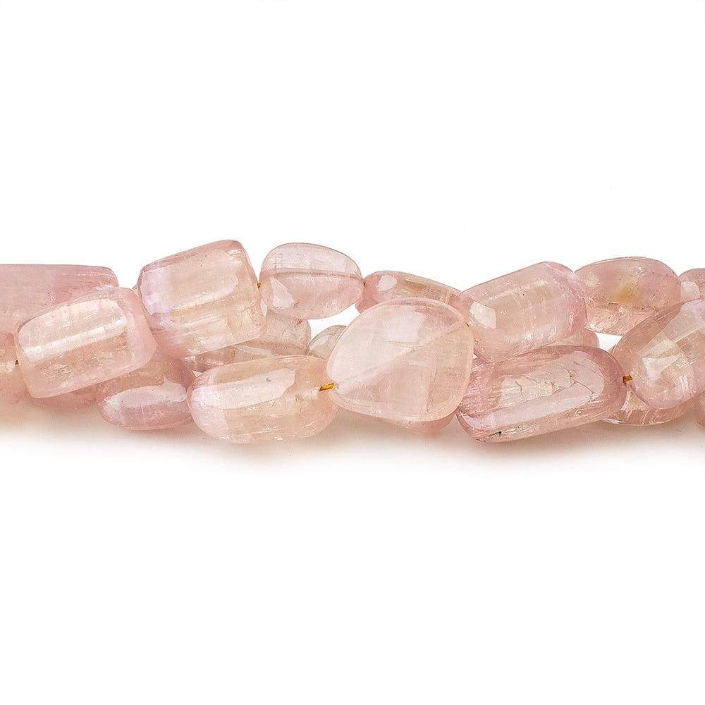 7x7-11x7mm Congo Tourmaline Plain Nugget Beads 15 inch 37 pieces - Beadsofcambay.com
