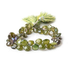 8-10mm Mystic Idocrase Faceted Heart Beads 8 inch 48 pieces - Beadsofcambay.com