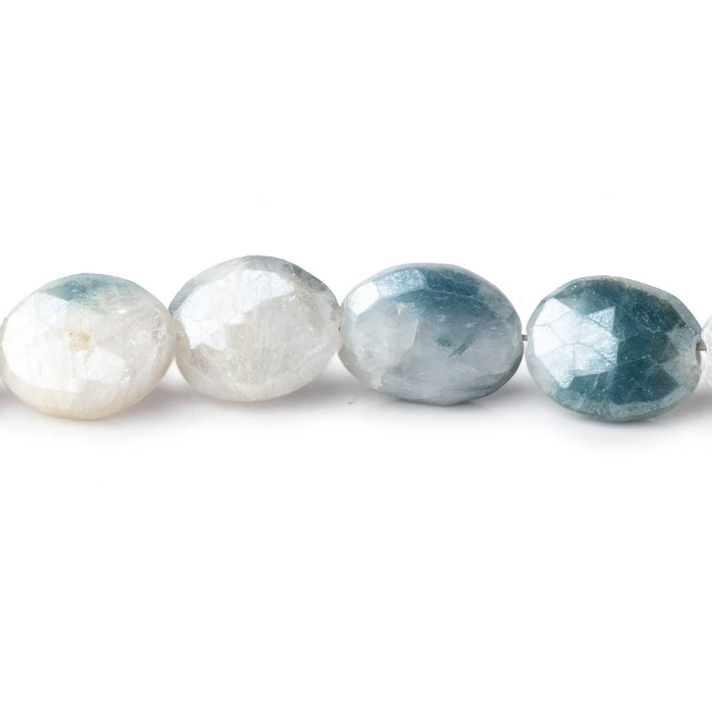 8-10mm Mystic Sapphire Faceted Oval Beads 13 inch 36 pieces - Beadsofcambay.com