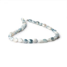8-10mm Mystic Sapphire Faceted Oval Beads 13 inch 36 pieces - Beadsofcambay.com