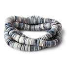 8-11mm Australian Opal Plain Heshi Beads 16 inch 145 pieces AA - Beadsofcambay.com