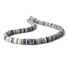 8-11mm Australian Opal Plain Heshi Beads 16 inch 145 pieces AA - Beadsofcambay.com