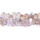 8-12mm Ametrine Faceted Tear Drop Beads 8 inch 80 pieces - Beadsofcambay.com
