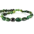 8-13mm Chrome Tourmaline Smooth Nugget - Beadsofcambay.com