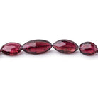 8-13mm Rubelite Tourmaline Faceted Marquise Beads 18 inch 49 pieces AAA - Beadsofcambay.com