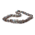 8-16mm Labradorite Plain Nugget Beads 16 inch 70 beads - Beadsofcambay.com