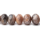 8-9.5mm Feldspar Faceted Rondelle Beads 16 inches 64 beads - Beadsofcambay.com