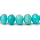 8-9mm Amazonite Plain Rondelle Beads 18 inch 80 pieces AAA - Beadsofcambay.com