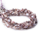 8-9mm Mystic Moss Amethyst Faceted Pear Beads 8 inch 22 pieces - Beadsofcambay.com