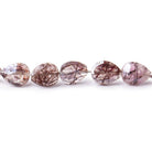 8-9mm Mystic Moss Amethyst Faceted Pear Beads 8 inch 22 pieces - Beadsofcambay.com