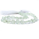 8-9mm Prehnite faceted pillow beads 13.5 inch 32 pieces - Beadsofcambay.com