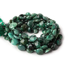 8.5mm - 13.5mm Brazilian Emerald Faceted Coins 15.5 inch 33 pieces AA - Beadsofcambay.com