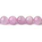 8mm Kunzite plain round beads 16 inch 51 pieces AAA - Beadsofcambay.com
