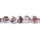 8mm Mystic Moss Amethyst Faceted Heart Beads 8 inch 27 pieces - Beadsofcambay.com