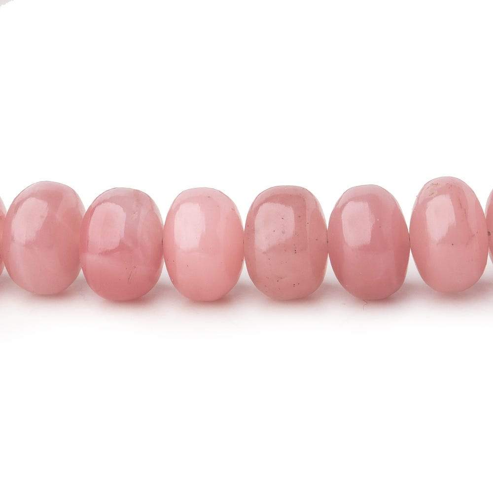 8mm Strawberry Quartz Plain Rondelle Beads 18 inch 78 pieces - Beadsofcambay.com