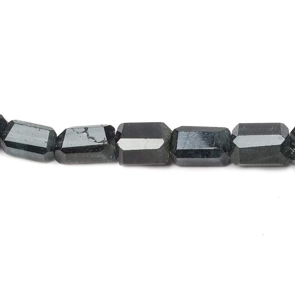 8x5-11x8mm Moss Aquamarine faceted nugget beads 15 inch 44pieces - Beadsofcambay.com