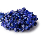 8x5-15x11mm Lapis Lazuli Faceted Freeform Beads 7.5 inch 66 pieces - Beadsofcambay.com