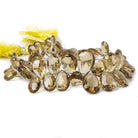 8x5-17x12mm Lemon Quartz Faceted Pear Beads 10 inch 66 pcs - Beadsofcambay.com