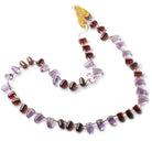 8x5-9x6mm Amethyst plain fancy shape beads 16 inch 45 pieces - Beadsofcambay.com