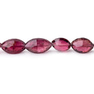 8x6-11x7mm Rubelite Tourmaline Faceted Marquise Beads 18 inch 48 pieces AAA - Beadsofcambay.com