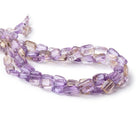 8x6-12x9mm Ametrine Faceted Rectangle Beads 16 inches 33 pieces - Beadsofcambay.com