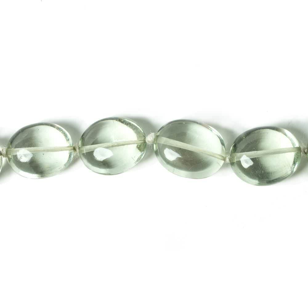 8x6-12x9mm Prasiolite Plain Nugget Beads 14 inch 33 pieces - Beadsofcambay.com