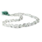 8x6-19x9mm Prasiolite faceted nugget beads 16 inch 32 pieces AAA - Beadsofcambay.com