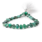 8x6mm Emerald Faceted Oval Beads 8 inch 29 pieces - Beadsofcambay.com