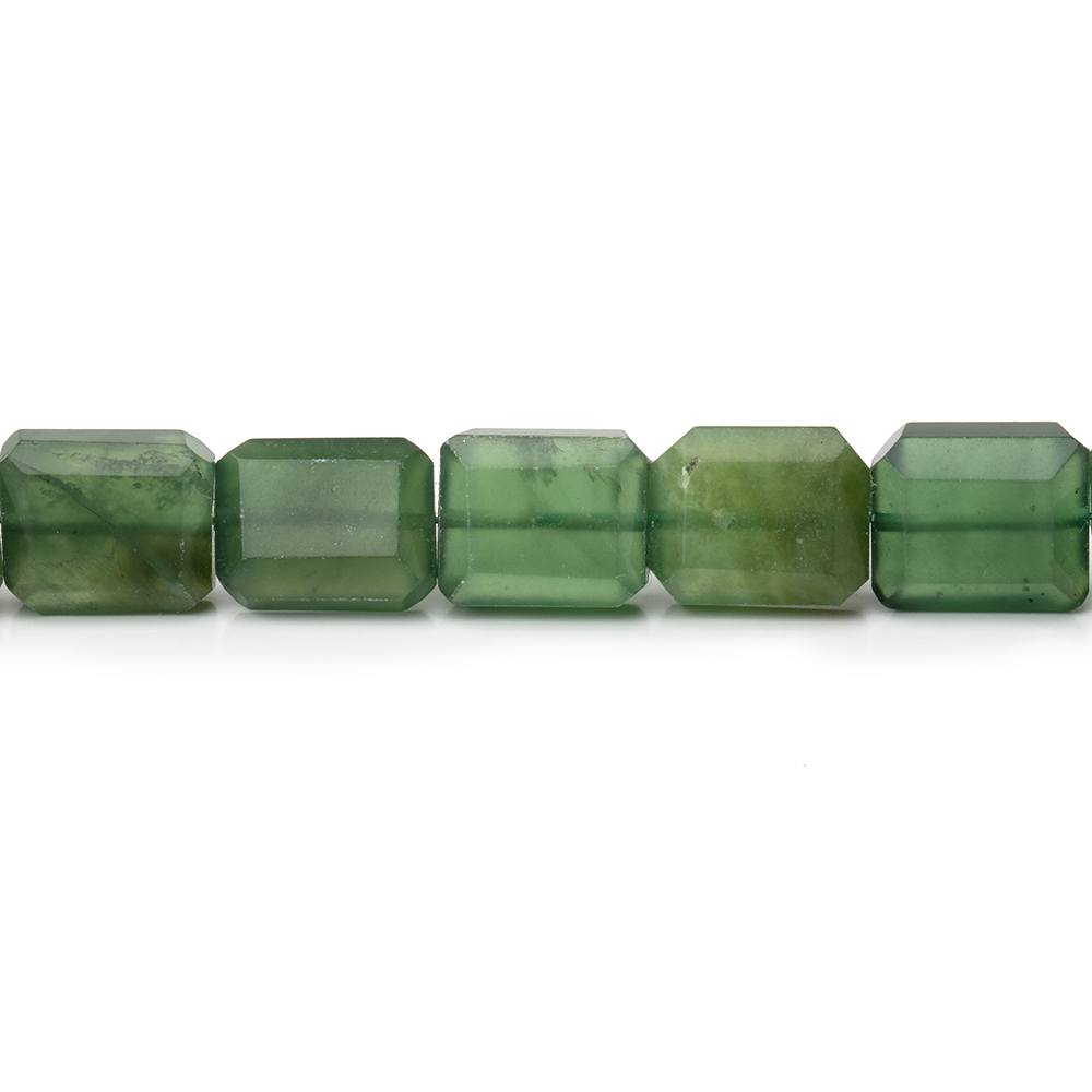 8x7-10x8mm Serpentine Faceted Rectangle Beads 8 inch 20 pieces - Beadsofcambay.com