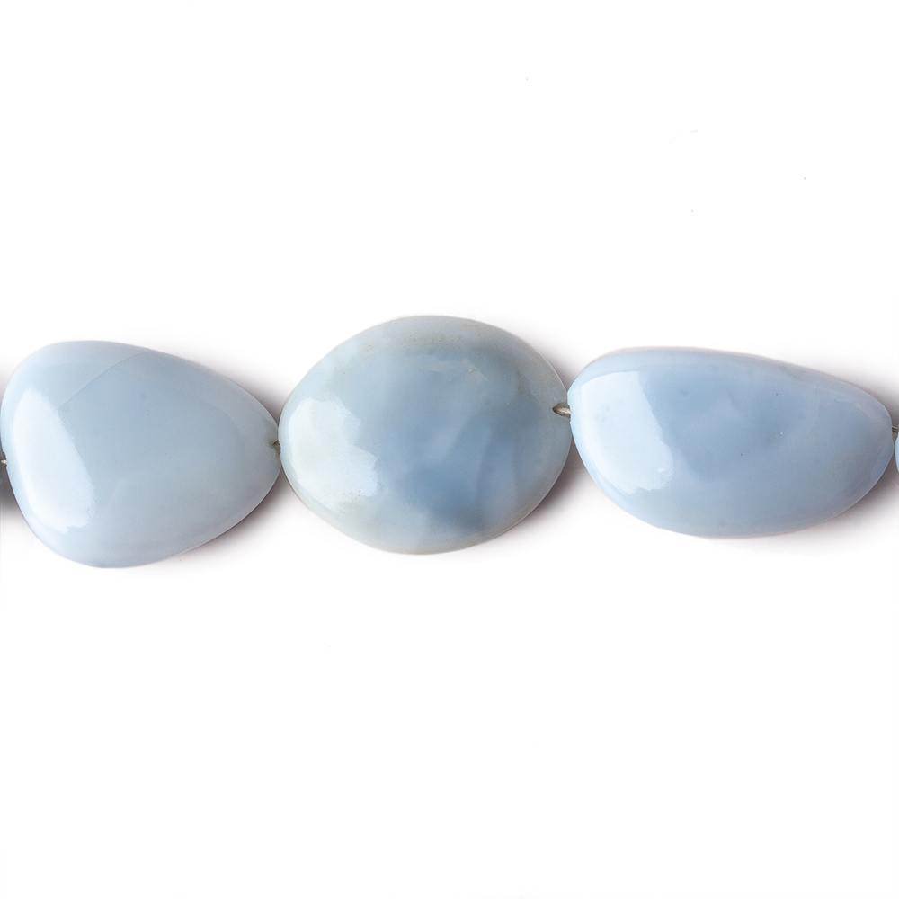 8x7-19x10mm Owyhee Blue Opal Plain Nugget Beads 18 inch 38 pieces - Beadsofcambay.com