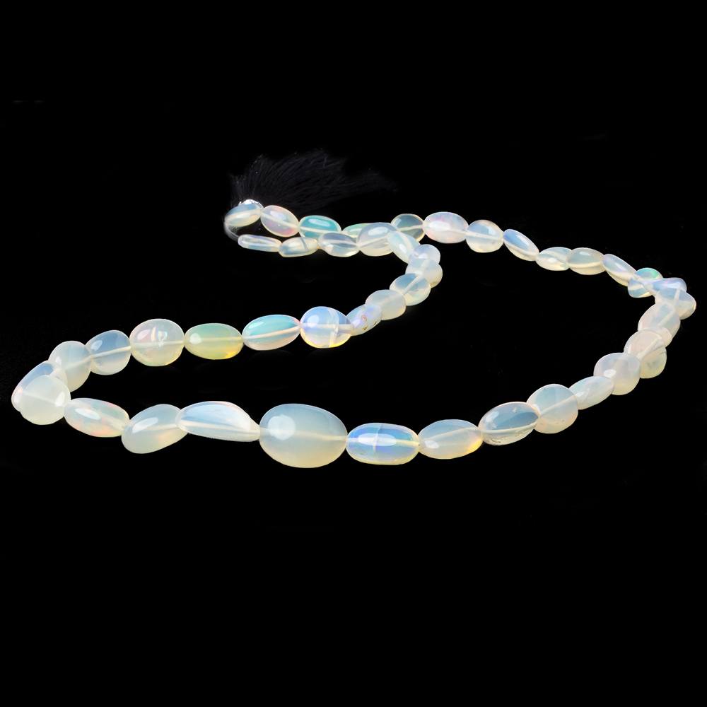 8x7x4-14x10x6mm Ethiopian Opal Straight Drill Plain Nuggets 18 inch 45 pieces - Beadsofcambay.com