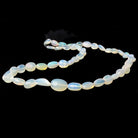 8x7x4-14x10x6mm Ethiopian Opal Straight Drill Plain Nuggets 18 inch 45 pieces - Beadsofcambay.com