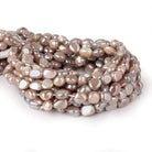 8x8-10x8mm Mystic Multi Color Moonstone plain nuggets 16 inch 45 beads - Beadsofcambay.com