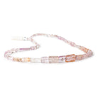 8x8-14x10mm Precious & Imperial Topaz plain tubes 18 inch 43 beads AA - Beadsofcambay.com