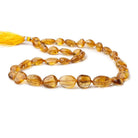 8x8-15x13mm Citrine Plain Nugget Beads17 inch 33 pieces - Beadsofcambay.com