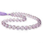 9-10.5mm Pink Amethsyt Faceted Round Beads 16 inch 43 pieces AAA - Beadsofcambay.com