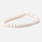 9-9.5mm Off White Off Round Freshwater Pearls 16 inch 47 pieces AA - Beadsofcambay.com