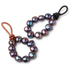 9.5-11mm Peacock Large Hole Baroque Pearls Set of 10 - Beadsofcambay.com