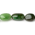 9.5-16mm Chrome Tourmaline Plain Nugget Beads 16 inch 33 pieces - Beadsofcambay.com