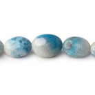 9.5x6.5-14x10mm Rare Paraiba Quartz Plain Oval Beads 8 inch 16 pieces AAA - Beadsofcambay.com