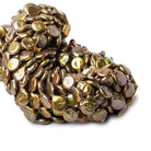 9mm Copper Brown Coin Freshwater Pearl Strand,38 pieces - Beadsofcambay.com