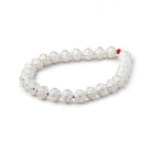 9mm Sterling Silver plated Copper Moroccan Round 8 inch 26 Beads - Beadsofcambay.com